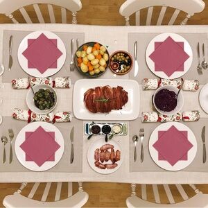 Burgundy Cocktail Beverage Decorative Paper Napkins